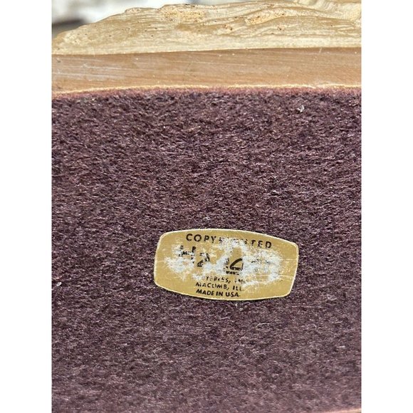 Vtg Haeger Pottery M.Strubel Sculpture 2 Children On A Fallen Tree - Picture 16 of 16